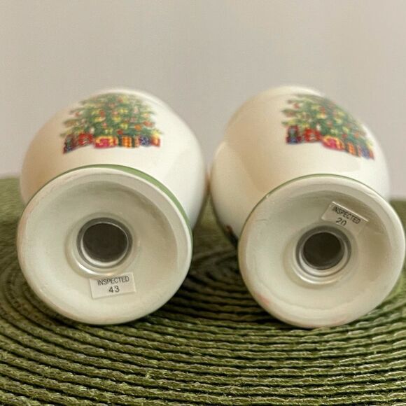 Christopher Radko Holiday Celebrations salt & pepper shakers NWT - Picture 6 of 9